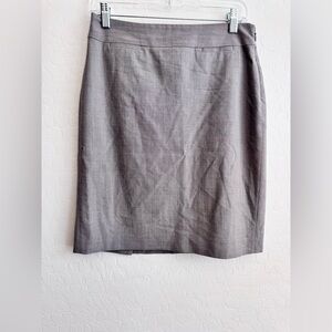 Banana Republic Classic Gray Pencil Skirt